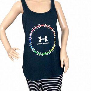 🌿MEGA SALE🌿Under Armour Pride Circle Crossbars Shirt 001 1354019 Women's Black